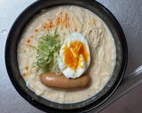余った辛ラーメンの粉 豆乳ピリ辛そうめん作り方4写真