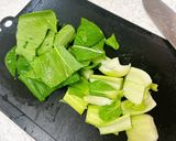 ホタテと青梗菜の塩麹炒め作り方2写真