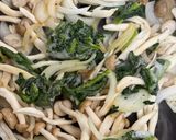 ガッツリ!わが家のサバ味噌缶でパスタ作り方3写真