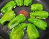鶏ムネ挽き肉で作るピーマンの肉詰め作り方10写真