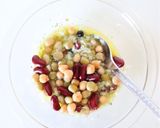 サッパリと美味しい【ビーンズサラダ】作り方1写真