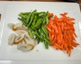 ちくわ入りカレー風味炒め作り方2写真