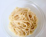 濃厚【タコと青唐辛子のジェノベーゼパスタ作り方3写真