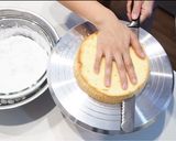 小麦粉、乳製品不使用♪誕生日ケーキ作り方16写真