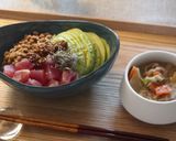 醤油麹♡まぐろ納豆アボカド丼作り方3写真