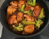 ☆簡単☆チキンときのこの濃厚ソース煮作り方5写真