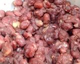 炊いたご飯に水煮小豆の後混ぜ赤飯作り方2写真