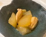 冬瓜と鶏胸肉のやさしい煮物作り方4写真
