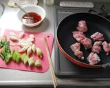 不器用鶏の照り焼き作り方1写真