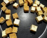 塩昆布の旨み！厚揚げとキャベツのふわふわ卵炒め作り方3写真