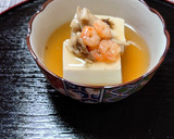 ヨウサマの減塩舞茸と海老の餡掛け豆腐作り方3写真