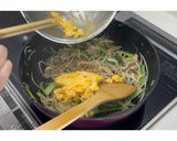 ミミガーと小松菜のめんつゆ炒め★動画あり作り方18写真