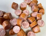 コロコロじゃが芋とウィンナーのカレー味作り方3写真