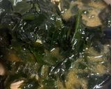 胡麻油たっぷり♪おかずになるわかめスープ作り方4写真