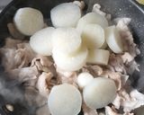 大根と豚肉の簡単、味噌煮作り方6写真