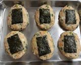 納豆入り!鶏むね豆腐の筋肉海苔バーグ作り方5写真