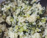 鍋で炊飯する大根葉の菜飯作り方5写真