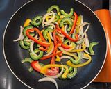 豚バラと厚揚げと夏野菜のチャンプル作り方8写真