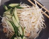 ささみとカット野菜の焼肉のたれ炒め作り方3写真