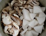 大根 きのこ 枝豆♪ 鶏ささみ肉の 煮物✿和食✿作り方6写真