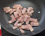 簡単♪きくらげ豆苗ベーコンのカレー炒め作り方2写真