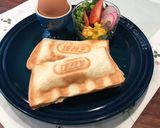 あんこであんぱん風ホットサンド作り方2写真