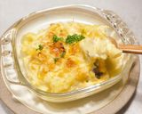 簡単ヘルシー♩とろ～り豆乳グラタン。作り方6写真