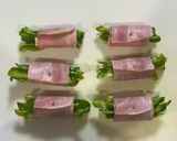 偏食克服！ピーマンとチーズのベーコン巻き作り方3写真