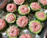 見た目も可愛いゴーヤの肉詰め作り方3写真
