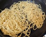 チャンポン麺の太麺で野菜たっぷり皿うどん作り方4写真
