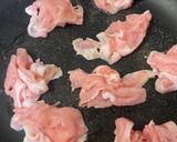【お一人様つまみ】春のミニ豚チー野菜巻き作り方2写真