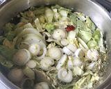 簡易版フォンドレギューム（野菜出汁）作り方2写真