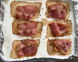 ホテルの朝食　②ローズマリーベーコン作り方16写真