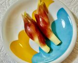 ナスと夏野菜のクリチ梅ダシダハニー和え!作り方7写真