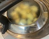 新じゃがカレー味のオープンオムレツ作り方2写真