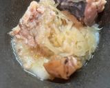 鯖缶　ザウワークラウト 切り餅　作り方5写真
