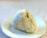 玄米（入り）ご飯で佃煮おにぎり作り方5写真