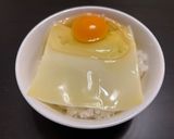 簡単♪旨い♪塩昆布チーズの卵かけご飯♪作り方1写真