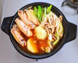 手羽中キャベツじゃがいものカレー鍋作り方10写真