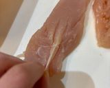 ヘルシー！香ばしいささみ焼き作り方1写真