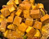 簡単夕飯弁当☆厚揚げとさつま芋のまろやか味噌炒め作り方5写真