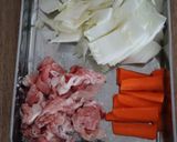 とろとろ〜♡豚こま野菜の中華煮作り方1写真