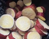 簡単炊飯器さつまいものハチミツレモン煮作り方2写真