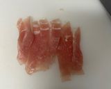 生ハムのせ♪そら豆ソースのパスタ作り方7写真