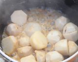 麺つゆバター里芋作り方5写真