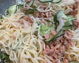 残った麺とツナのサラダ作り方5写真