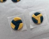 バレーボール型クッキー作り方18写真