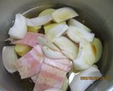 ハーフベーコンと玉ねぎじゃがいも甘煮作り方4写真