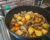 鹿児島しょうゆで肉じゃが作り方6写真
