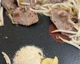 豚タンともやしの炒め物作り方3写真